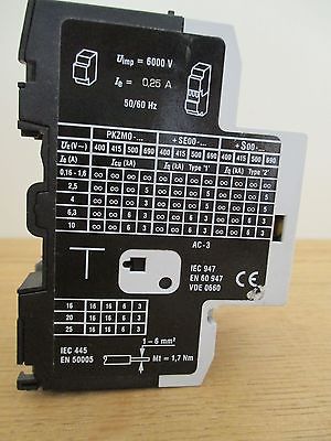  Motorschutzschalter Moeller  PKZM0-0,25   0,16 - 0,25 A   Pumpenkost S16/111