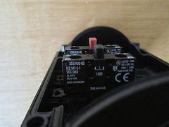  Siemens 2-fach Tastgehäus Drucktaster 3SB38 mit  Kontakt  SB3420-0C S16/140 