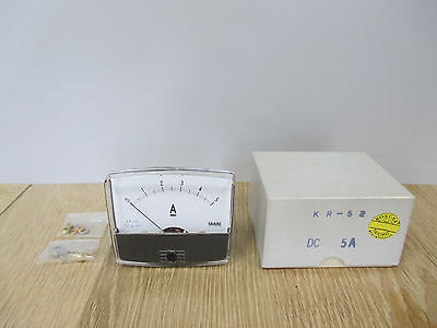 Ultron KR-52 5 Ampere DC Messgerät  Einbaumessgerät S15/151