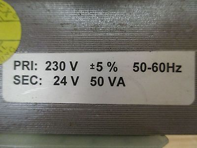  Trafo Steuertransformator Pri 230V   Sec 24 V 50 VA  T9/699