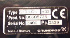Fa. Grundfos Modul Typ G10 - LON V 03 Prod. Nr. 00605726 Bestnr.:S9/62