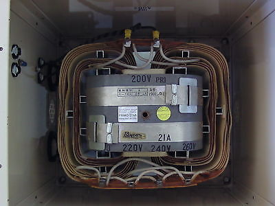 Transformator Trafo Pri  200 V Sec 220 240 260 V 5 kVA   T9/482