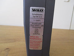 Wilo Pumpen Pumpensteuerung Schaltkasten SK - C 3  1 x 230 V Kondensator S8/23