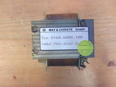 Drossel May + Christe Typ 5108.0430.169 V&H 782-4202.3 Einschalt Strombegrenzung T9/531