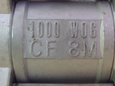 MD Kugelhahn 1 1/4  V2A Schwere Ausführung PN 56 1000 WOG CF 8M KOST-EX S9/95