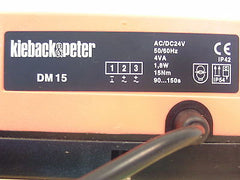 Stellmotor Umluftklappe K & P  DM 15  AC/DC   24 V   4 VA 1,8W  15 Nm  S8/27