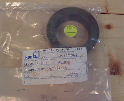 KSB Grundbuchse 50/75X23 Buchse Ident-Nr. 11005271 S13/77