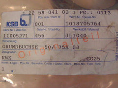 KSB Grundbuchse 50/75X23 Buchse Ident-Nr. 11005271 S13/77