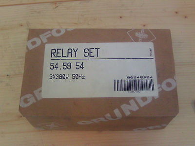 Grundfos Relay-Set für 200 UMC / UPC 3x380 V  Schrack  V545954  S13/93