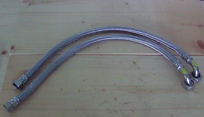 Flexibler Anschlussschlauch Wasserschlauch 60 cm 1/2 Zoll / 3/4 Zoll S12/288