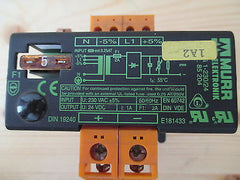 Murr Transformator MNG 1-230/24 Trafo  pri.110-230 V +/- 5%  sek.24 V DC  T9/691
