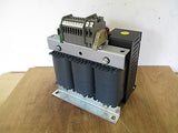 Transformator  DCV 0,4  Trafo  pri.400V +/- 5%  sek.24V DC  15A  380 VA  T9/883