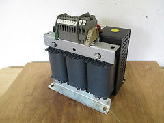 Transformator  DCV 0,4  Trafo  pri.400V +/- 5%  sek.24V DC  15A  380 VA  T9/883