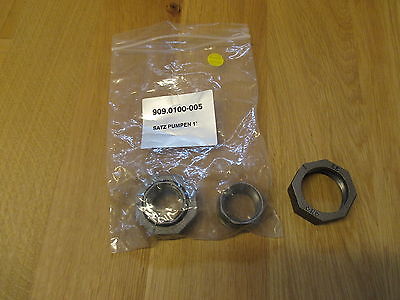 Pumpenverschraubung Satz 1 Zoll  909.0100-005 Set (2 Stk.)   S14/24