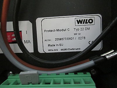 Wilo Pumpe  Protect Modul C Typ 22 DM 1.02056577/0601 KOST-EX S14/120