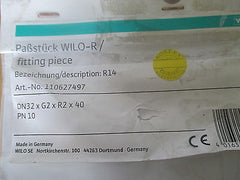 Wilo 1 x Passstück  R14  DN 32 x G2 x R2 x 40   PN 10 Art.-Nr. 110627497 S14/205