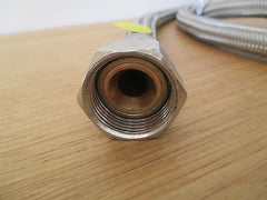 Armaturen Edelstahl Schlauch flexibel 3/4 Zoll 2,45 m Sanitärschlauch  S14/248