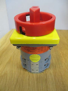Einbau Hauptschalter  Typ: K32C1218 1A17 8014V  Schalter KOSTEX S14/215