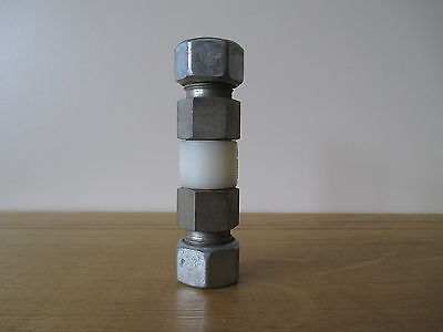 GOK GV Muffe 15x15 DIN geprüft Gasmuffe gerade isoliert S13/337