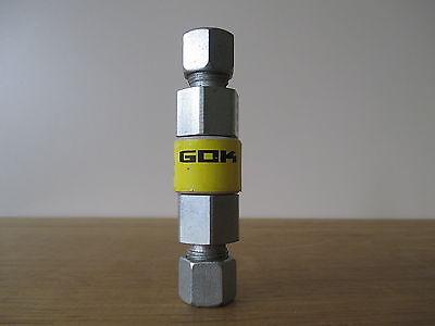 GOK GV Muffe 10x10 DIN geprüft Gasmuffe gerade isoliert Art.Nr07902-06 S13/336
