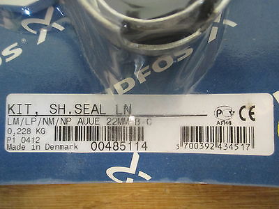 Grundfos Gleitringdichtungssatz LM LP NM NP  22mm  Nr. 00485114  KOST-EX S14/34