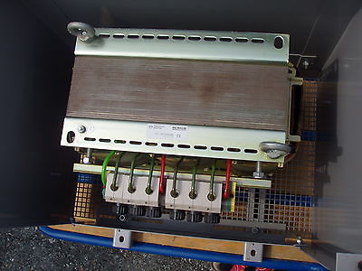 Transformator Trafo ROHDE pri 3 x 220 V 37A  sec. 3 x 200 V 40 A  13,9 KVA T9/78