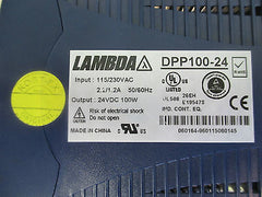 Trafo Lambda DPP100 - 24 pri 115 V 230 V sek 24 V DC 4,2 A 100 W KOST-EX T9/613 