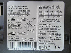 Siemens Schaltgruppe  8US1 061 - 6NA00 Schütz Serius 3 R Pumpenkost S13/285