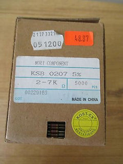  KSB Widerstand KSB 0207 5% 2 - 7 K gegurtet Electro Resistor Pumpenkost S16/156