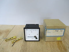 Neuberger 25/50 A  Messgerät VqE 72 Einbaumessgerät S15/149