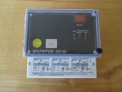 Grundfos Steuerung SES 100  Nr. 60000010 Pumpensteuerung   S14/368 