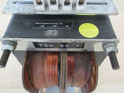 Trafo Transformator TSW 23 / 4 pri 230 V +- 5 % sek. 33 V AC Hochstrom T16/24