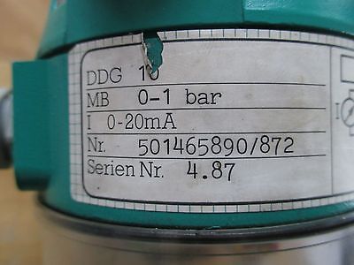 Wilo P-I Wandler DDG 10  0 - 1 bar  Nr. 501465890/872 S15/188