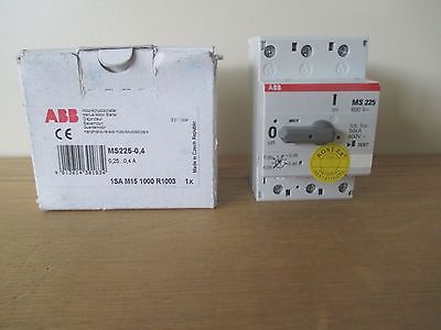  ABB Motorschutzschalter MS225-0,4  0,25 - 0,4 A S11/147