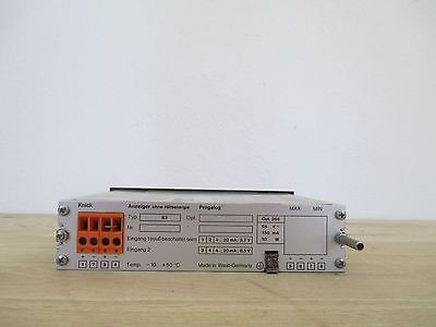 Prolog Knicke Analog Anzeiger 811 S3 Nr. 746926 Messgerät Pumpenkost S12/302 