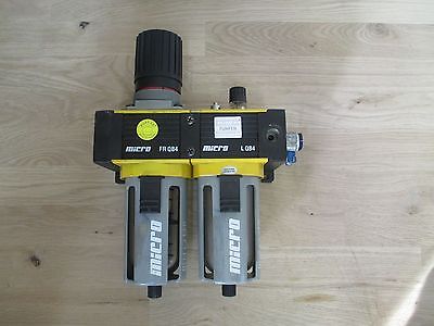 Micro Wartungseinheit Druckminderer Öle 10 bar   Pumpenkost  S12/304 