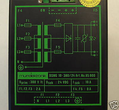 Steuertrafo Murrelektronik DSNG 10 - 380 / 24 Transformator 3 x 380V / 24V DC    T9/75