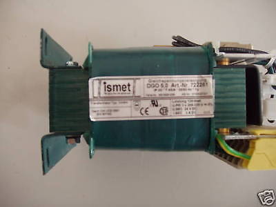 ISMET DGO 5,0 Trafo 230 220 218 209 V sec 24 V 120 W 5A  T10/32