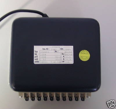 Transformator Trafo 220 - 12 V  6,3 A  250 VA   T10/69