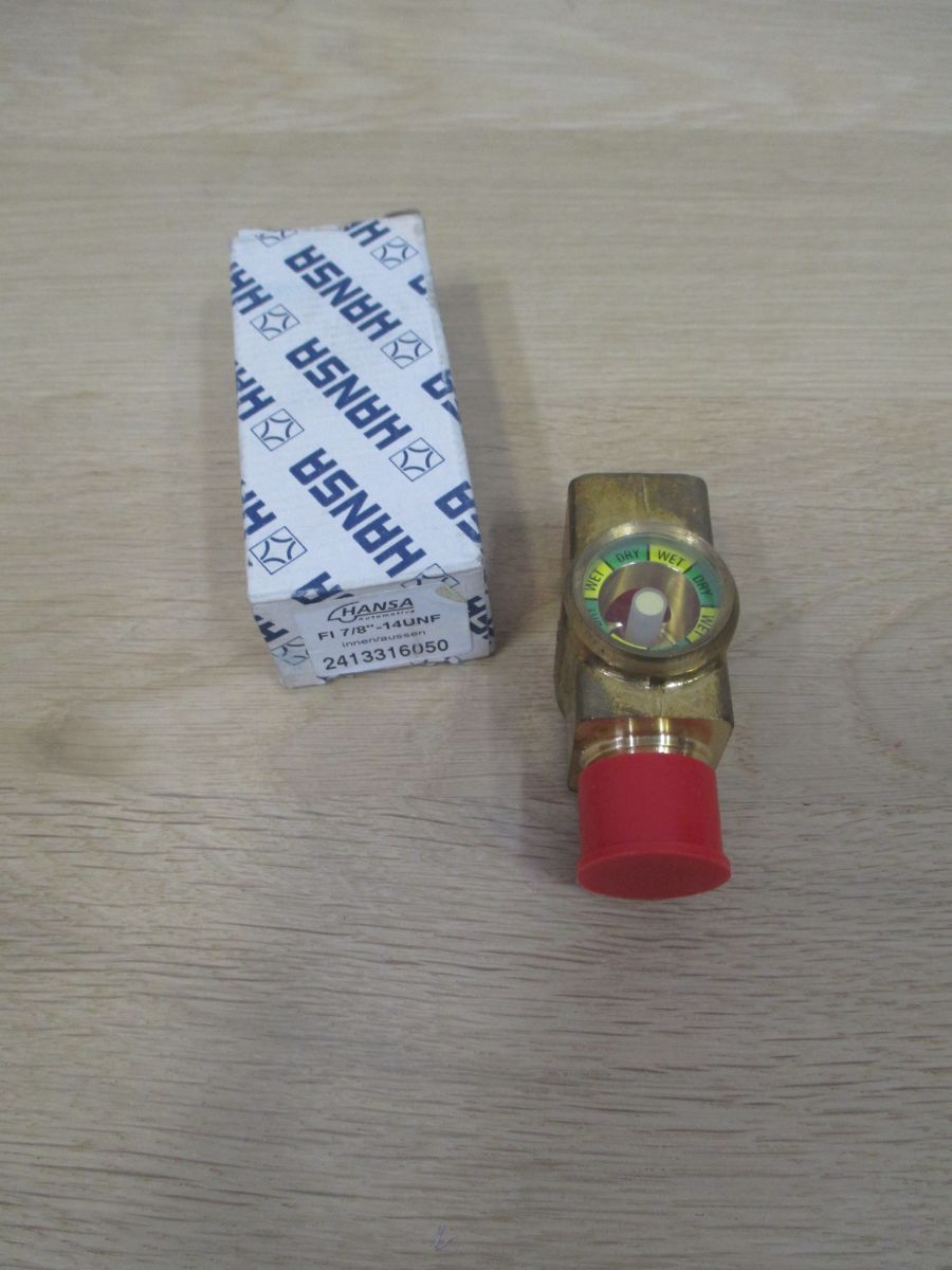 Hansa Schauglas mit Indikator FI41331-6 I/A 15/16 FI 7/8 - 14UNF K17/572 