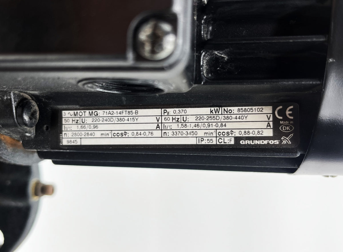Grundfos TPD 50-60/2 A-F-A-BUBE  3x400V 280mm Druckpumpe P11/130