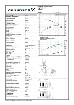 Grundfos CRN 5-16 A-FGJ-G-V-HQQV Druckerhöhungspumpe P16/432 