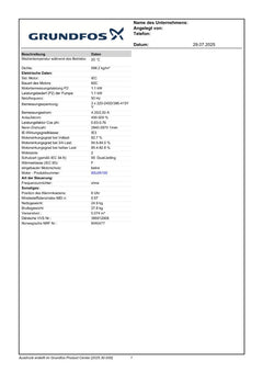 Grundfos CRN 5-8 A-P-GI-E-HQQE 3x400 V  Druckerhöhung P14/443
