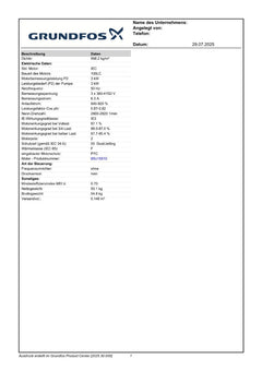 Grundfos CRNE3-36 A-P-G-E-HUUE Druckerhöhungspumpe  P15/112