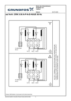 Grundfos CRNE3-36 A-P-G-E-HUUE Druckerhöhungspumpe  P15/112