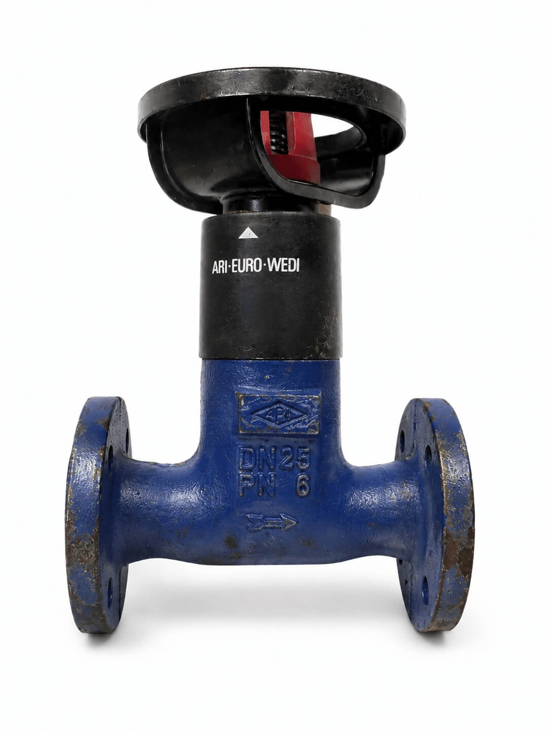 ARI EURO-WEDI Shut-off valve DN 25 PN 6 – GG25 – 160 mm S16/369