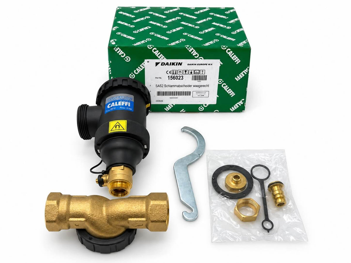 DAIKIN SAS2 Schlamm- und Magnetitabscheider G1 IG – mit Ablasshahn, Art. 156023 – P26/35