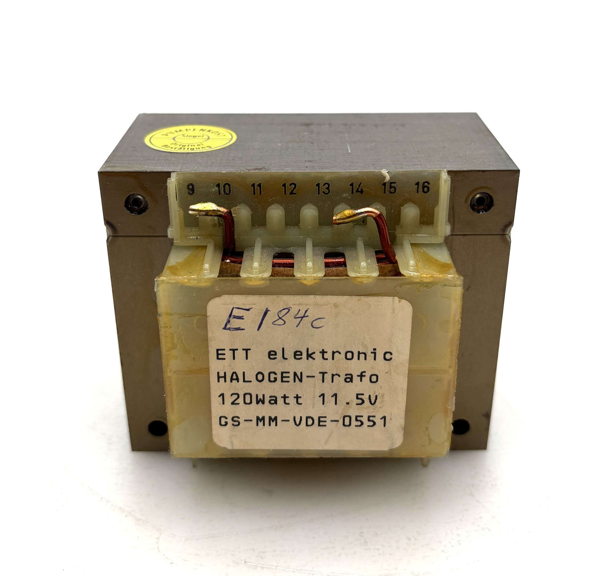 ETT Halogentrafo E / 84 c pri 230 V AC 120 W sec 11,5 V  T9/356