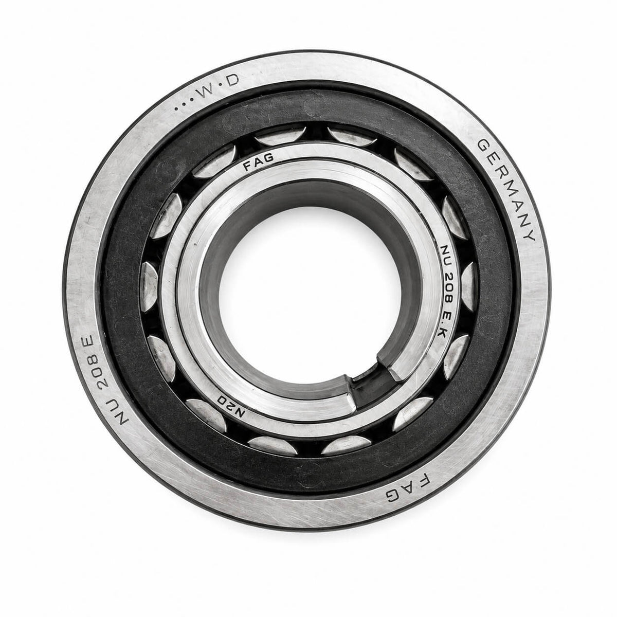 FAG Cylindrical Roller Bearing NU 208 E / NU 208 EK – 34.5 × 80 × 32 mm S12/308