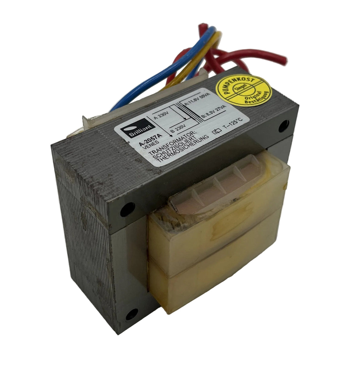Brilliant A-2057A Transformator Trafo Pri. 230 V Sek. 11,8 V 8,3 V  T11/17